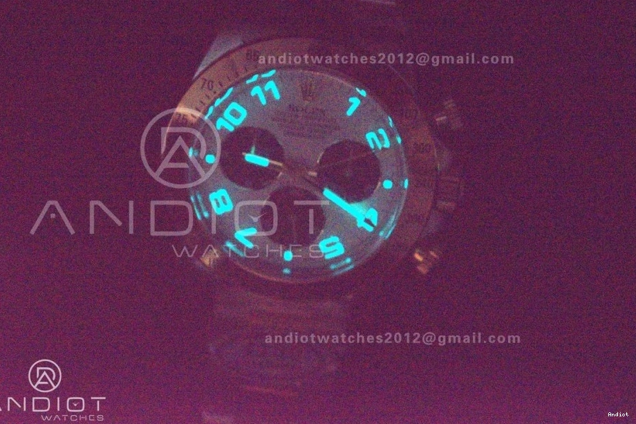 Bracelet Best V2 Daytona SS Clean 1:1 YG Edition Arabic Markers White on Dial 116503 SA4130 1110